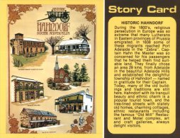 (565) Australia - SA - Historic Hahndorf - Story Card - Other & Unclassified