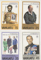 Vanuatu-1981 Duke Of Edinburgh's 60th Birthday 304-307 MNH - Vanuatu (1980-...)
