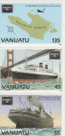 Vanuatu-1986 Ameripex  419-421 MNH - Vanuatu (1980-...)