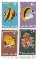 Tokelau-1975 Fish 45-48 Mint Hinged - Tokelau