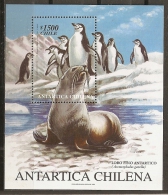 FILATELIA POLAR - CHILE 1999 - Yvert #H59 - MNH ** - Faune Antarctique