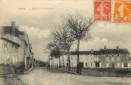 Deux Sevres -ref A356- L Absie - La Place Et La Grande Rue   - - L'Absie