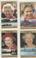 Tokelau-1996 70th Birthday Queen Elizabeth 223-226 MNH - Tokelau