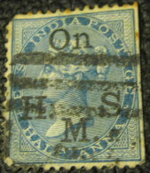 East India 1874 Queen Victoria Service 0.5a - Used - 1858-79 Compañia Británica Y Gobierno De La Reina