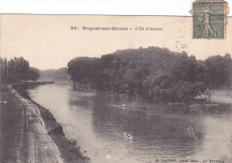 CPA,89.NOGENT-SUR-MARNE-L'ILE D'AMOUR. - Nogent Sur Oise