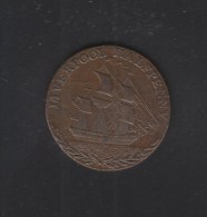 Liverpool Halfpenny 1791 - Other & Unclassified
