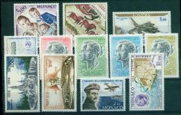 Timbres De Monaco - Lot De 12 Timbres Poste Aérienne, Neufs Avec Charnière (MH) - Luchtpost