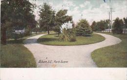 South Carolina Aiken Park Scene 1911 - Aiken