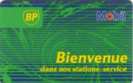 FRANCE CARTE BP MOBIL BRITISH PETROLEUM VERSO BACK FRENCH RADIO EUROPE 1 - Oil