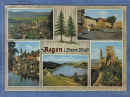 Carte Postale Allemagne Regen  Bayer Wald Trés Beau Plan - Regen