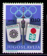 YUGOSLAVIA 1972 - SEMANA OLIMPICA - YVERT Nº 1365 - Unused Stamps