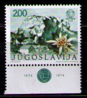 YUGOSLAVIA 1974 - CENTENARIO DEL ALPINISMO - YVERT Nº 1453 - Unused Stamps