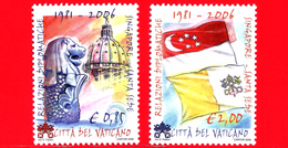 Nuovo - MNH - VATICANO - 2006 - 25º Ann. Delle Relazioni Diplomatiche Tra Singapore E La Santa Sede -  Serie Completa - Nuevos