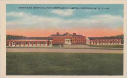 South Carolina Greenville Shriners Hospital For Crippled Children - Greenville