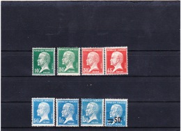 FRANCE 1923-26   PASTEUR  YT ENTRE 170 ET  181  +219  NEUFS * TB  Cote 75.90 - 1922-26 Pasteur