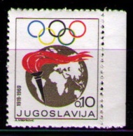 YUGOSLAVIA 1969 - JUEGOS OLIMPICOS - YVERT Nº  1256 - Unused Stamps