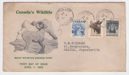 Old Letter - Canada - Luftpost