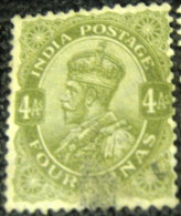 India 1911 King George V 4a - Used - 1911-35  George V