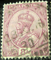 India 1911 King George V 8a - Used - 1911-35 King George V