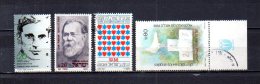 Israel   1984  .-   Y&T  Nº   909/910 - 911 - 912 - Used Stamps (without Tabs)