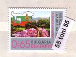 Bulgarie / Bulgaria 2012 International Year Of Chemistry (Rose - Rose Oil)  1v.-MNH - Química