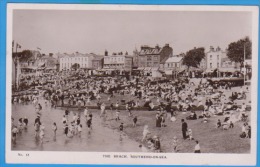ENGLAND THE BEACH SOUTHEND ON SEA USED 1912 - Southend, Westcliff & Leigh