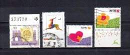 Israel   1989  .-   Y&T Nº   1085 - 1086 - 1091 - 1093 - Used Stamps (without Tabs)