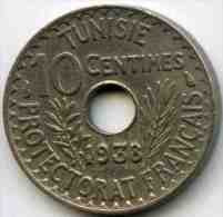 Tunisie Tunisia 10 Centimes 1938 KM 259 - Tunisia