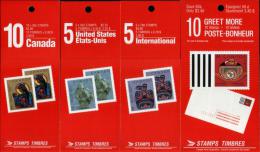 Canada Christmas Full Booklets MNH (**) - Ganze Markenheftchen