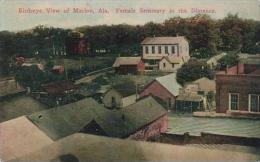 Alabama Marion Birds Eye View Female Seminary In The Distance - Altri & Non Classificati