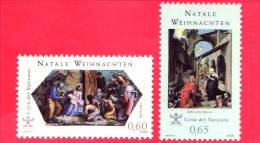 VATICANO - 2008 - NUOVO - MNH - Natale -  Serie Completa - Unused Stamps