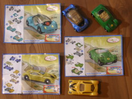 KINDER SURPRISE 2005 FUTURE CARS - N° 2S-365 / 2S-363 / 2S-376 + BPZ - Other & Unclassified