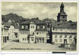 ALLEMAGNE . BAD BLANKENBURG ( THÜR. WALD ) MARKT - Bad Blankenburg