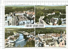 THURY HARCOURT -  4 Vues  :  Vue Générale - Vue Panoramique - La Campagne - L Orne - Thury Harcourt