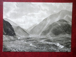 By Village Kazbegi - Georgian Military Road - 1955 - Georgia USSR - Unused - Georgia