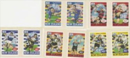 New Zealand 1999 U-Bix Rugby Super 12 Set Self-Adhesive MNH - Blocks & Kleinbögen