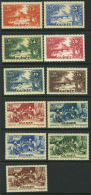 French:Guinee  1938-40  Native Village,Waterfull MH - Other & Unclassified