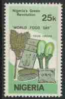 Nigeria 1981 Mi 386 ** Food Crops –“Green Revolution” - World Food Day / Welternährungstag - Tegen De Honger