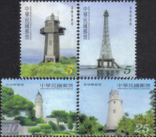 2010 Lighthouse Historical Building Taiwan Stamp MNH - Autres & Non Classés