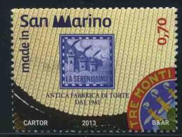 2013 San Marino, Made In San Marino - Fabbrica Torte , Serie Completa Nuova (**) - Neufs