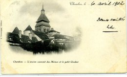 23 - CHAMBON - Ancien Couvent Des Moines Et Le Pt Clocher - Dos Simple - Chambon Sur Voueize