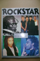 PBS/4 Rivista ROCKSTAR N.90/1988 U2/PRINCE/BEASTY BOY/RODDY FRAME/PAUL Mc CARTNEY/OLIVER STONE - Music