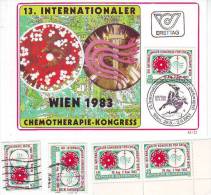 1025z21: Österreich 1983, Chemotherapiekongress, Maximumkarte Plus **/o Ausgaben - Pharmacie