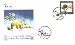 Turkey; Special Postmark 2010 170th Anniv. Of The Establishment Of PTT - FDC