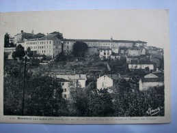 Ma Réf: 40-10-22.             MONISTROL-SUR-LOIRE     Le Monastère Des Ursulines Et Château Des Evêques. - Monistrol Sur Loire