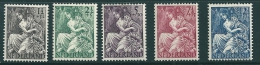 Netherlands 1946 SG 620-24 MM* - Unused Stamps