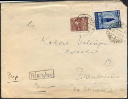 YUGOSLAVIA - JUGOSLAVIA  - REC. LETTER - MOSCOW - SLAVONIC CONGRES - KRALJEV BREG To ZRENJANIN -1947 - Cartas & Documentos