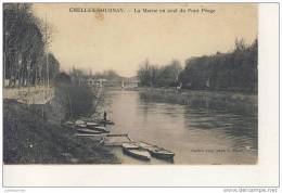 Chelles Gournay La Marne En Aval Du Pont Péage - Chelles