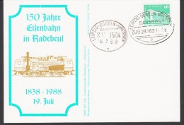 Germany GDR 1988, Postal Stationery - Cartes Postales - Oblitérées