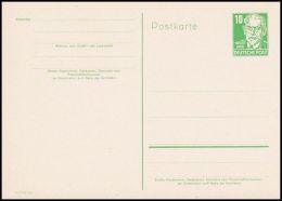 Germany GDR, Postal Stationery - Cartes Postales - Oblitérées